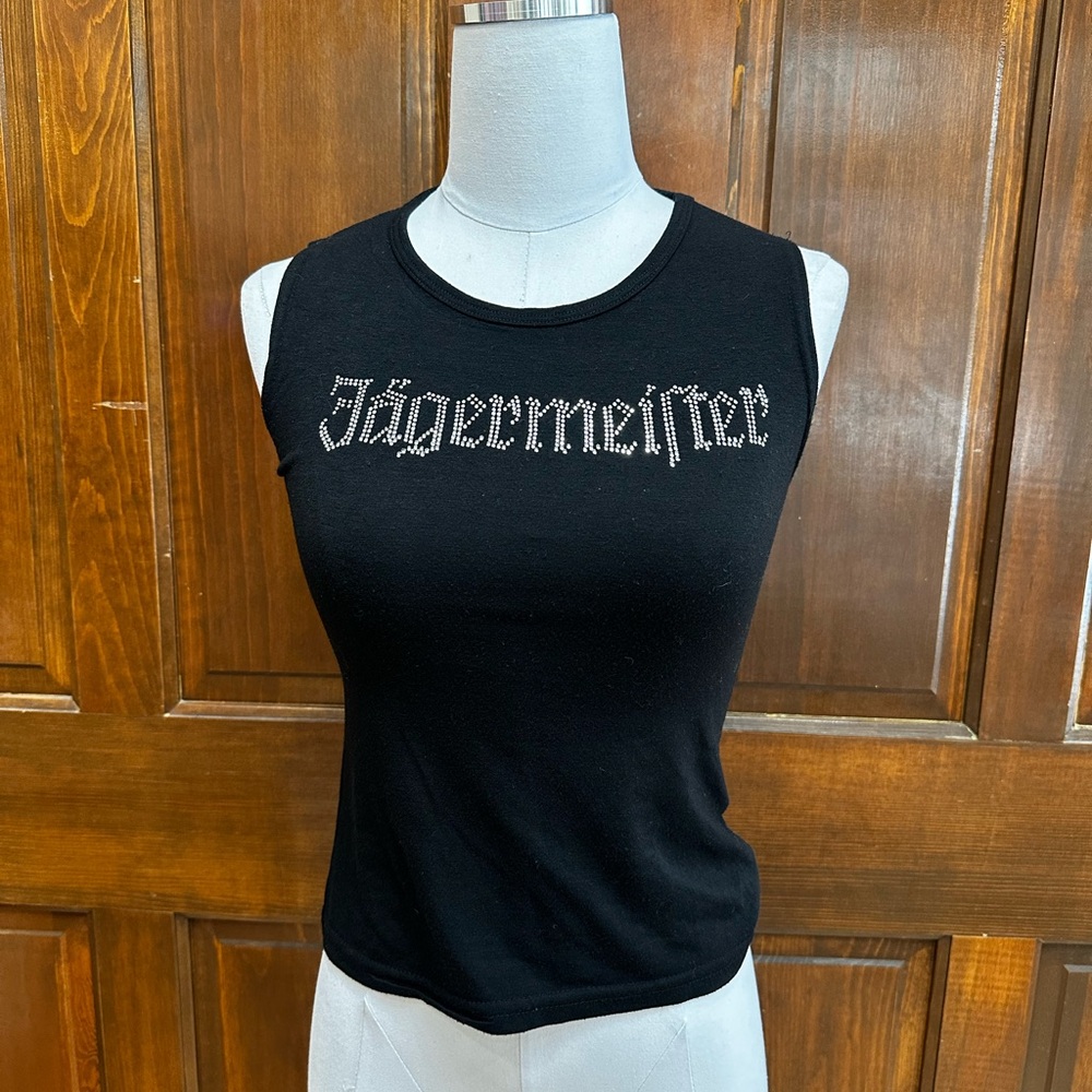 Vintage Rhinestone Jaeger Tank